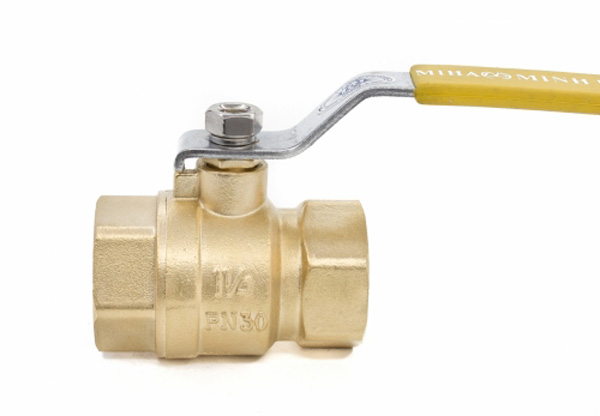 Giá Bán Van Bi Đồng Tay Gạt - Gas DN8, DN15, DN20, DN25, DN32 Minh Hòa