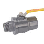 Báo Giá Van Nhựa Bi Inox Tay Inox Ren Ngoài Chiutong