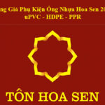 Bảng Giá Phụ Kiện Ống Nhựa Hoa Sen (uPVC, HDPE, PPR) 2021 - CK Cao