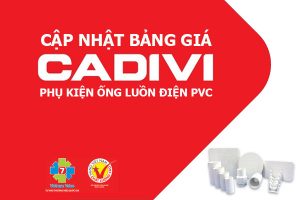 [Giá Bán] Phụ Kiện Ống Luồn Dây Điện Chính Hãng CADIVI 