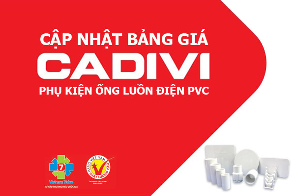 [Giá Bán] Phụ Kiện Ống Luồn Dây Điện Chính Hãng CADIVI 