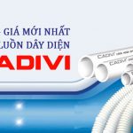 [CẬP NHẬT] Đơn Giá Ống Luồn Dây Điện PVC - CADIVI