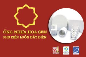 [Giá Bán] Phụ Kiện Ống Luồn Dây Điện Hoa Sen - Nhựa uPVC