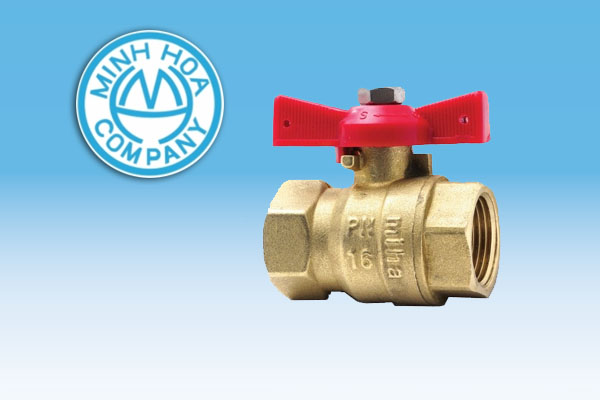 [Cập Nhật Giá] Van Bi Đồng Tay Bướm Minh Hòa MIHA 2000