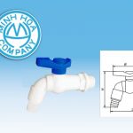 [Cập Nhật Giá] Vòi Nhựa Tay Gạt 90 Độ MH - Minh Hòa