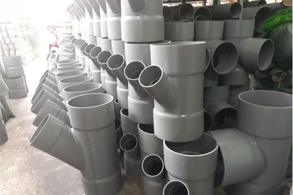 Kho chứa phụ kiện ống nhựa uPVC chính hãng mới nhất. 