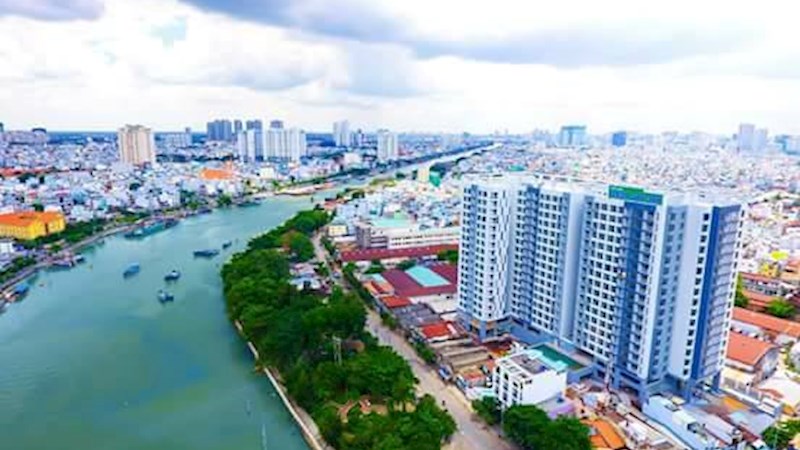 Dự án căn hộ Riva park tại quận 4, TP. Hồ Chí Minh.