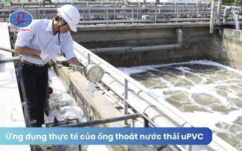 Ứng dụng thực tế của ống thoát nước thải uPVC